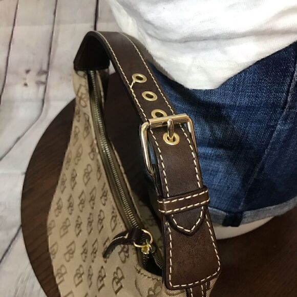 Vintage DOONEY & BOURKE monogram canvas mini bag - Picture 7 of 16